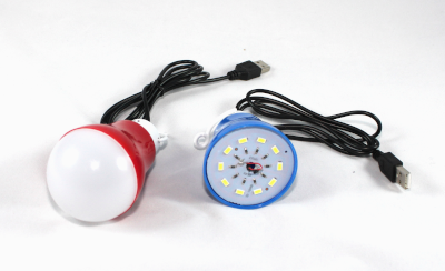 PoundLand LED bulbs used in a darlington transistor switch project with a Raspberry Pi.