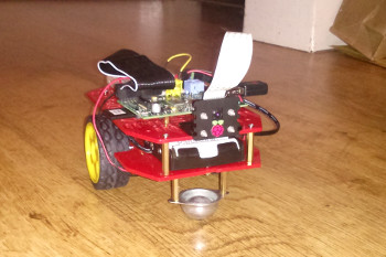 Rpi Robot - Raspberry Pi powered robot vehicle based on Magician Robot