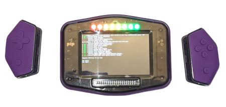 Pip Raspberry Pi handheld games console