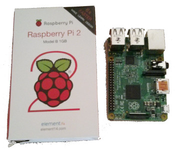 Raspberry Pi 2 - 1GB quad-core computer