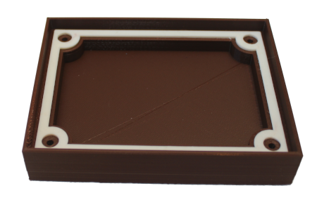 Lid for waterproof Arduino Nano RP2040 case. Protect PCB and electronics from the weather.