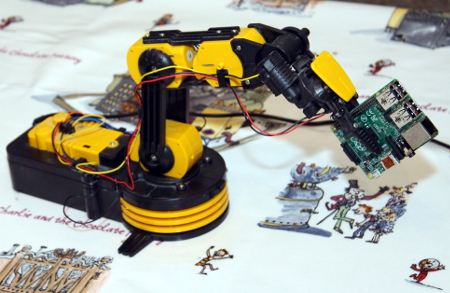 robotic arm using raspberry pi