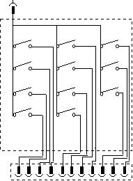 Telephone type keypad circuit diagram