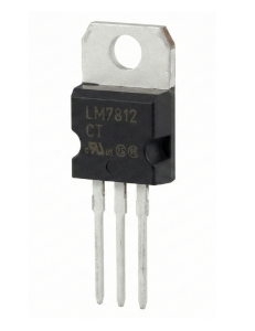 LM7812 voltage regulator in a TO-220 package