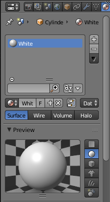 New material added - change colour of shape in Blender